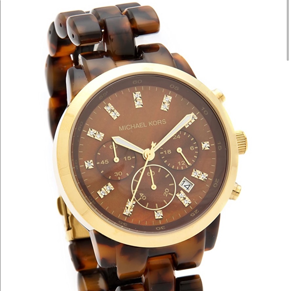 Michael Kors Tortoise Watch
